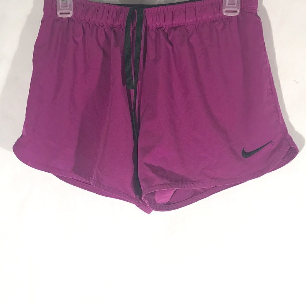 NIKE Women Purple Workout Short Shorts